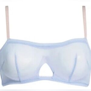 HAH Periwinkle Wired Bra Adjustable Double Strap 30–38B NWT